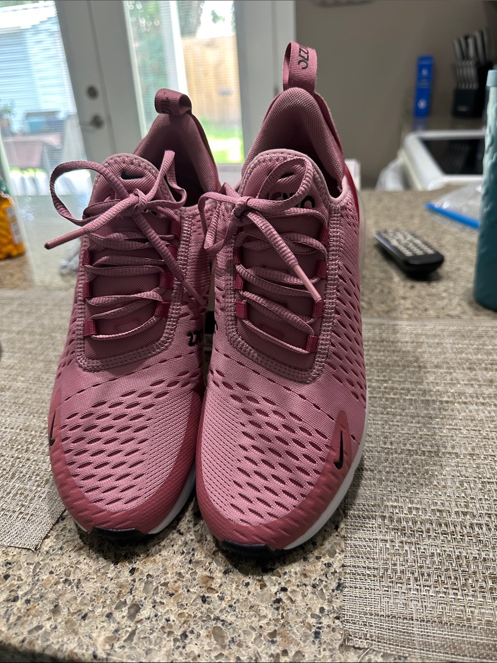 Nike Women's Dusty Rose Athletic Lace-Up Sneakers